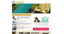 Desktop Screenshot of animalearn.org